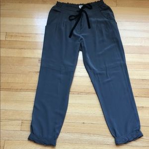 Aritzia Silk Dress Jogger Pants